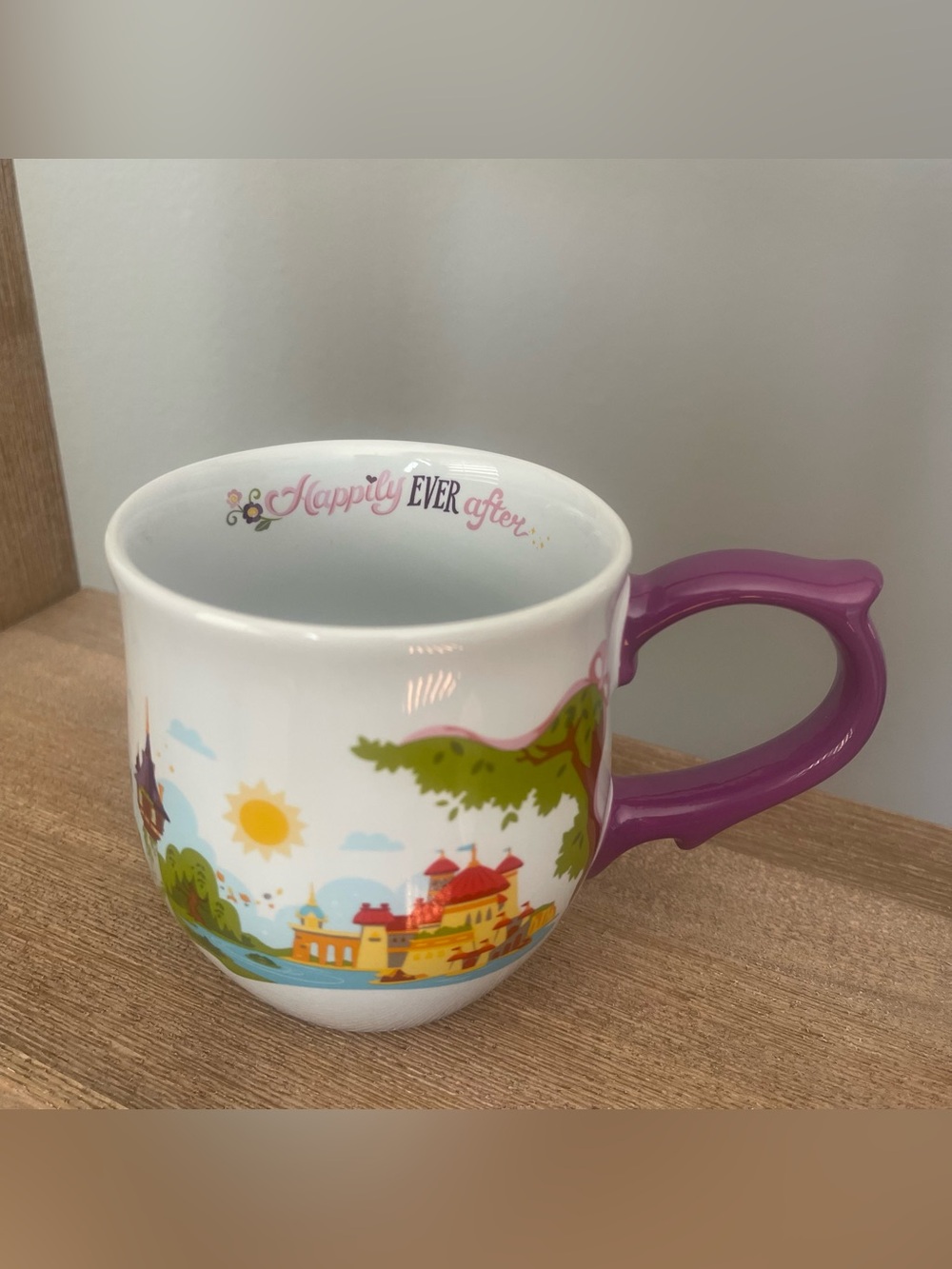 Disney Parks Princess Castles Coffee Tea Mug Once Upon A Time Happily Ever After